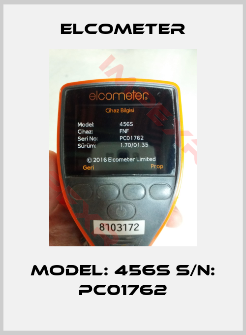 Elcometer-Model: 456S S/N: PC01762