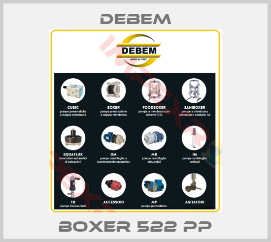 Debem-BOXER 522 PP