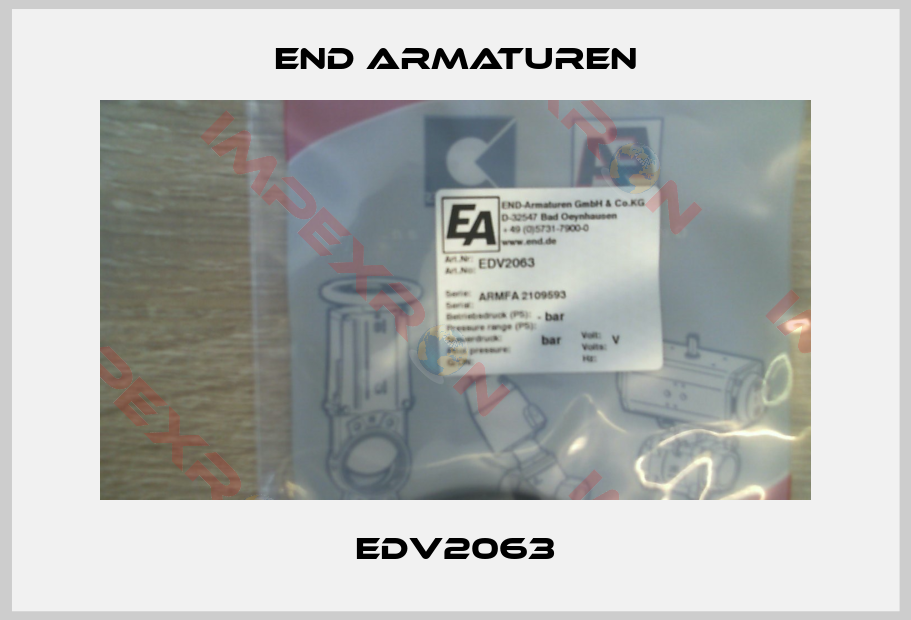 End Armaturen-EDV2063