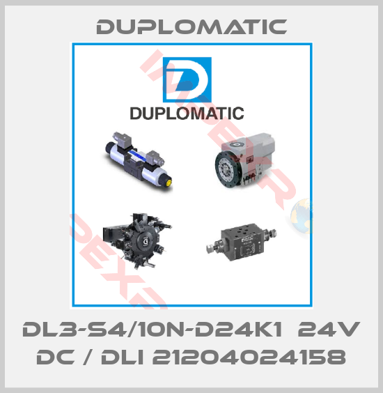 Duplomatic-DL3-S4/10N-D24K1  24V DC / DLI 21204024158
