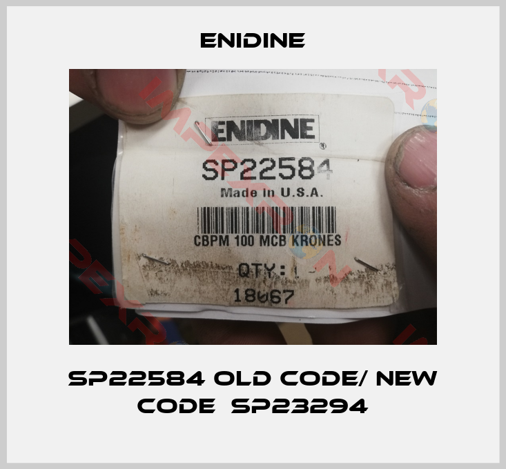 Enidine-SP22584 old code/ new code  SP23294