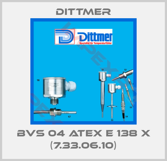 Dittmer-BVS 04 ATEX E 138 X (7.33.06.10)