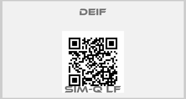 Deif-SIM-Q LF