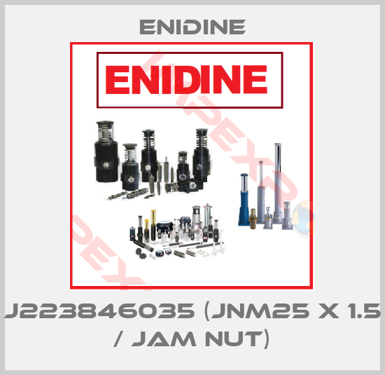 Enidine-J223846035 (JNM25 X 1.5 / Jam Nut)