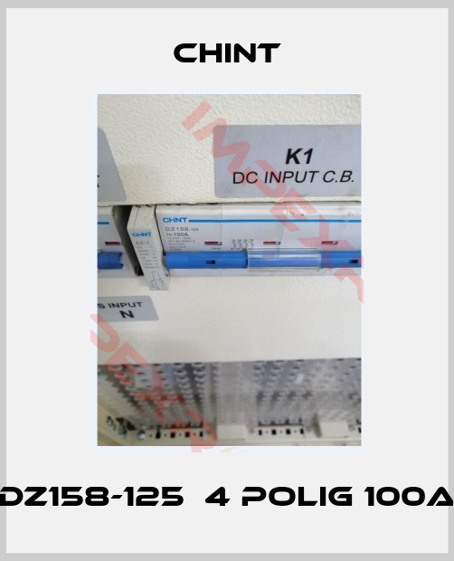 Chint-DZ158-125  4 Polig 100A