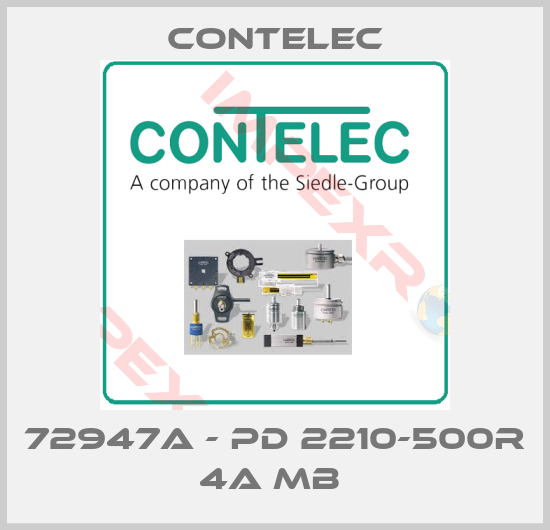 Contelec-72947A - PD 2210-500R 4A MB 