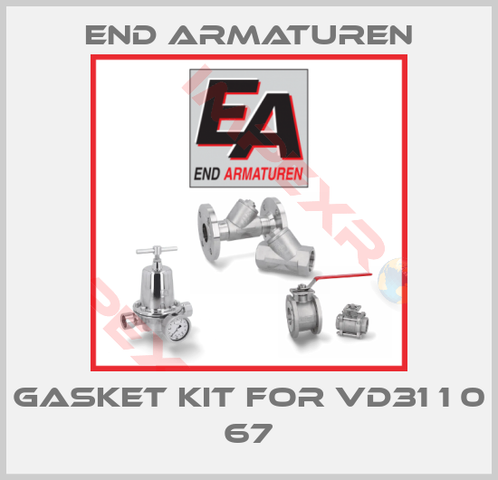 End Armaturen-gasket kit for VD31 1 0 67
