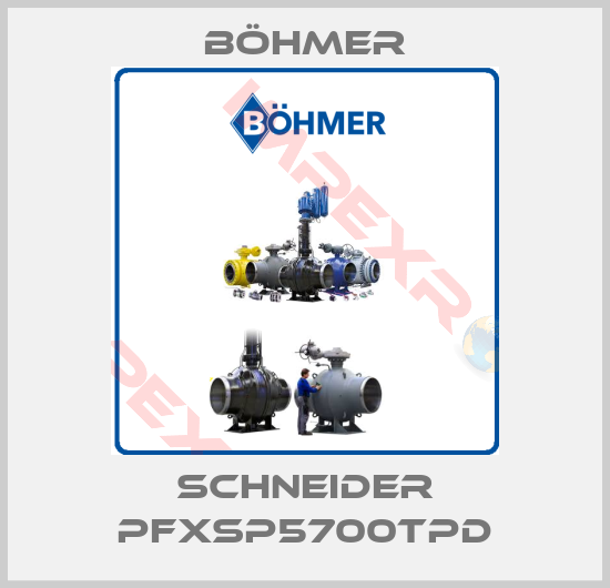 Böhmer-Schneider PFXSP5700TPD