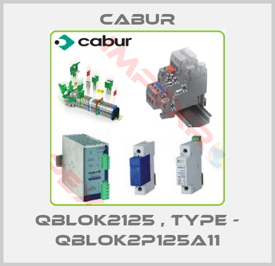 Cabur-QBLOK2125 , type - QBLOK2P125A11