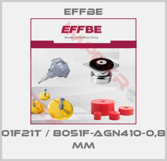 Effbe-01F21T / 8051F-AGN410-0,8 mm