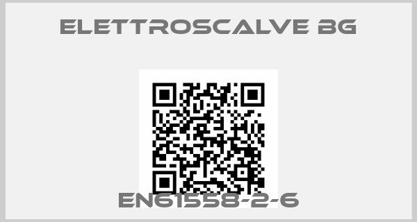 ELETTROSCALVE BG-EN61558-2-6