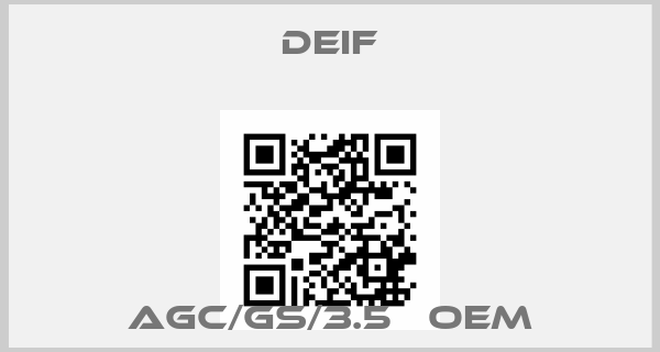 Deif-AGC/GS/3.5   oem