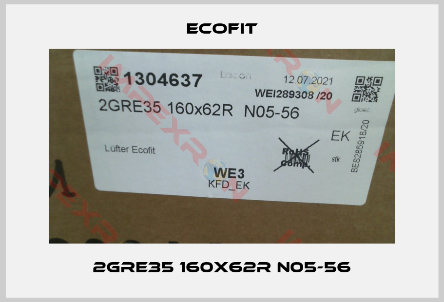 Ecofit-2GRE35 160x62R N05-56