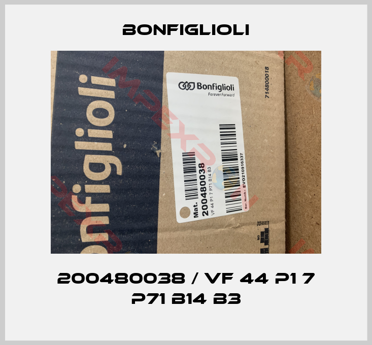 Bonfiglioli-200480038 / VF 44 P1 7 P71 B14 B3