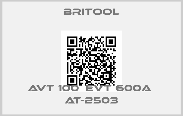 Britool-AVT 100  EVT 600A  AT-2503