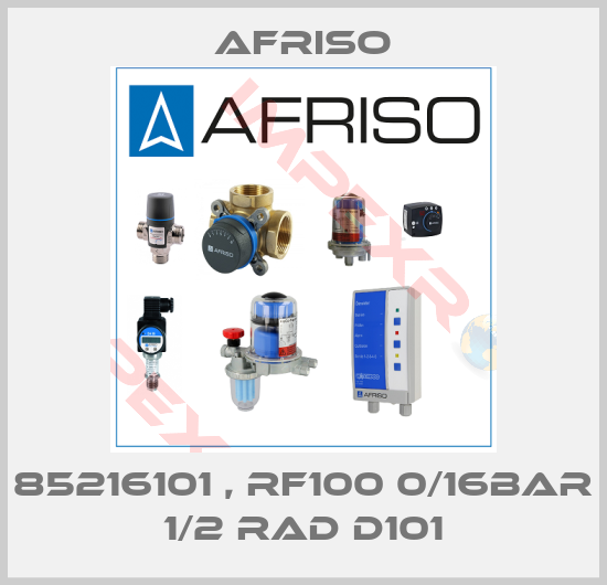 Afriso-85216101 , RF100 0/16bar 1/2 rad D101