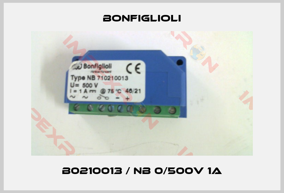 Bonfiglioli-B0210013 / NB 0/500V 1A