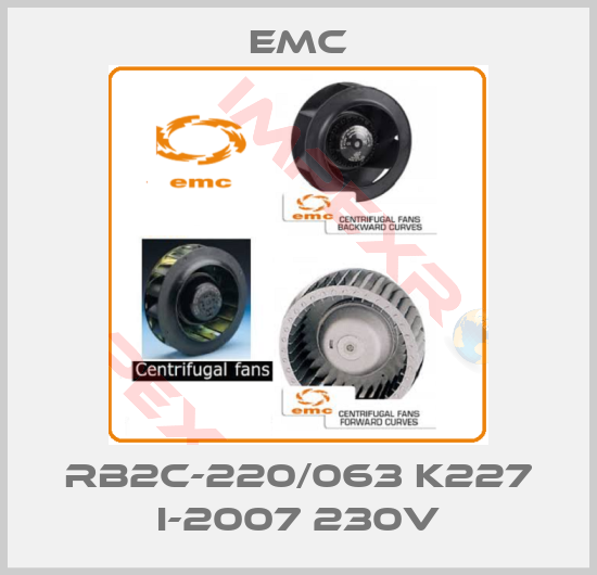Emc-RB2C-220/063 K227 I-2007 230V