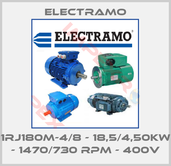 Electramo-1RJ180M-4/8 - 18,5/4,50kW - 1470/730 rpm - 400V