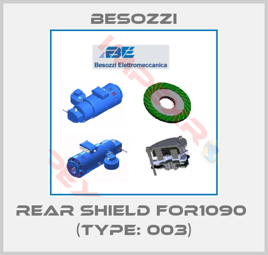 Besozzi-Rear shield for1090  (Type: 003)