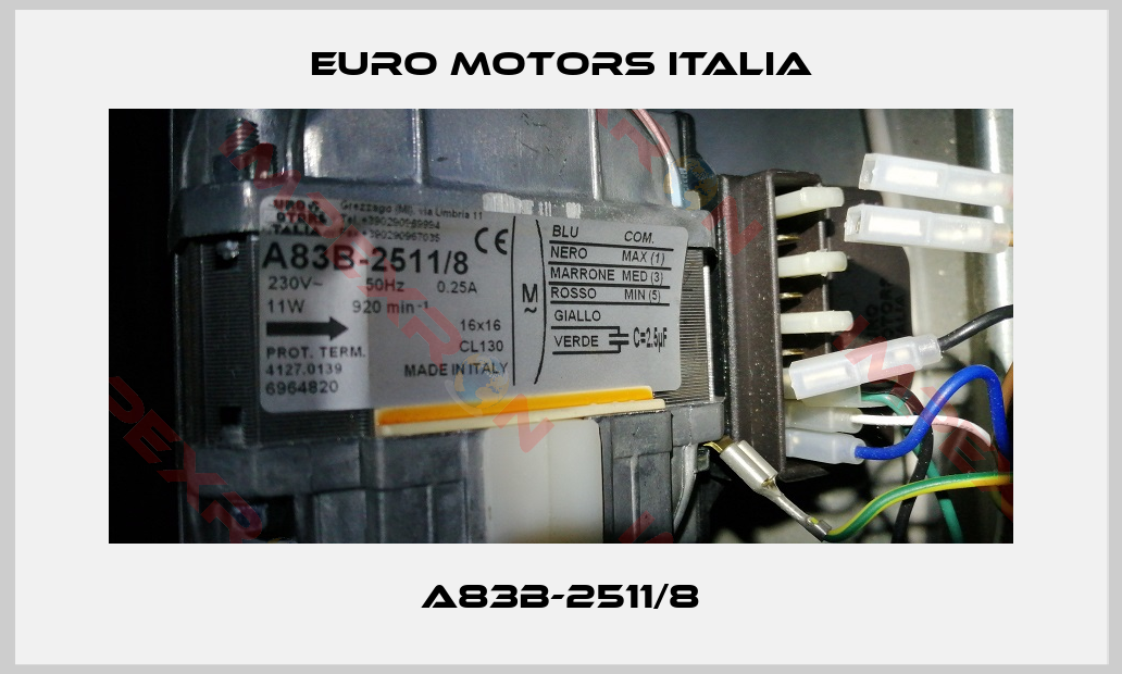 Euro Motors Italia-A83B-2511/8