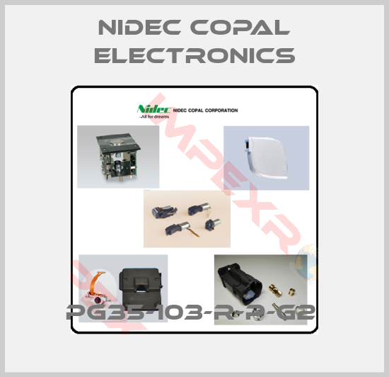 Nidec Copal Electronics-PG35-103-R-P-G2 