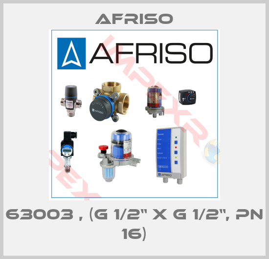 Afriso-63003 , (G 1/2“ x G 1/2“, PN 16)