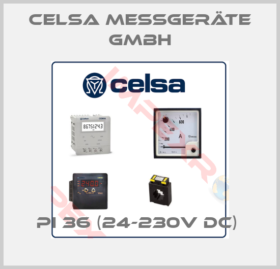 CELSA MESSGERÄTE GMBH-PI 36 (24-230V DC) 