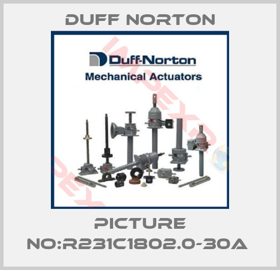 Duff Norton-PICTURE NO:R231C1802.0-30A 