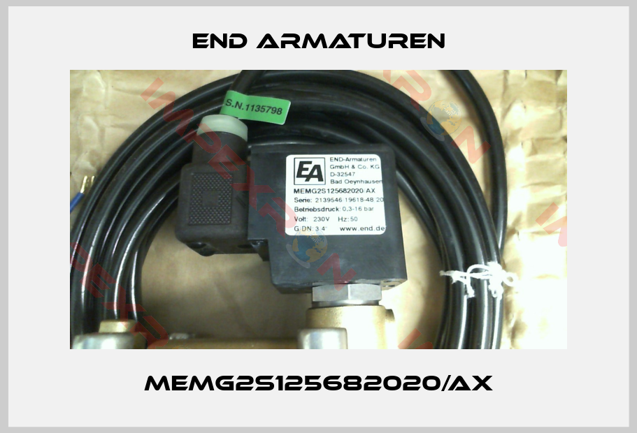 End Armaturen-MEMG2S125682020/AX