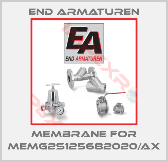 End Armaturen-Membrane for MEMG2S125682020/AX