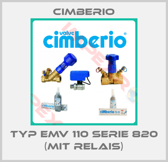 Cimberio-Typ EMV 110 Serie 820 (mit Relais)