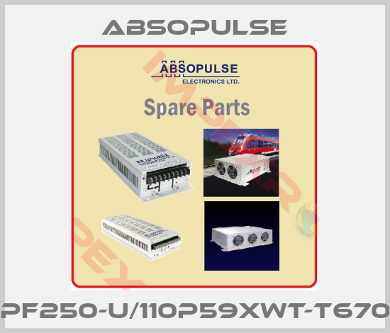 ABSOPULSE-PPF250-U/110P59XWT-T6700