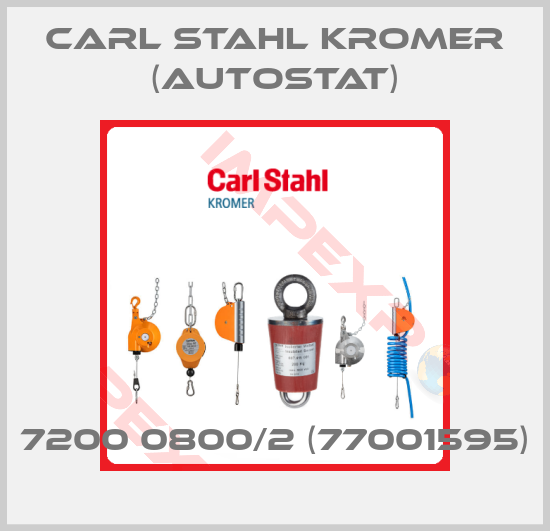 Carl Stahl Kromer (AUTOSTAT)-7200 0800/2 (77001595)