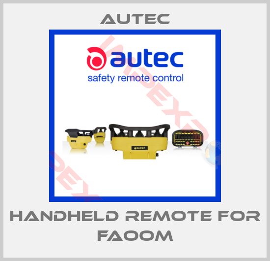 Autec-Handheld remote for FAOOM