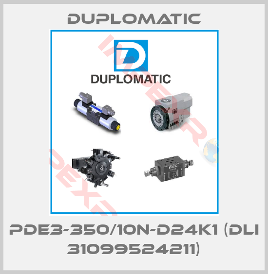 Duplomatic-PDE3-350/10N-D24K1 (DLI 31099524211)