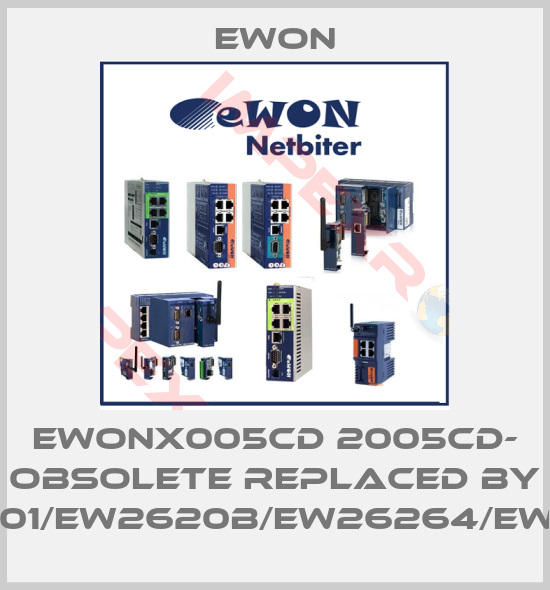 Ewon-eWONx005CD 2005CD- obsolete replaced by EW26201/EW2620B/EW26264/EW2626B