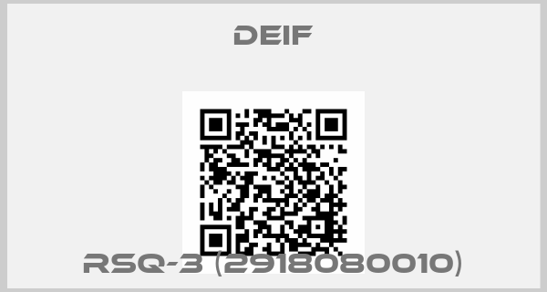 Deif-RSQ-3 (2918080010)
