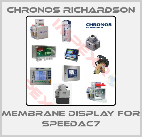 CHRONOS RICHARDSON-Membrane Display for SpeedAC7