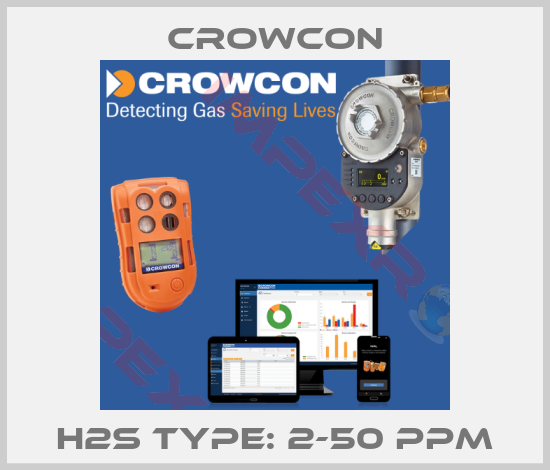 Crowcon-H2S Type: 2-50 PPM