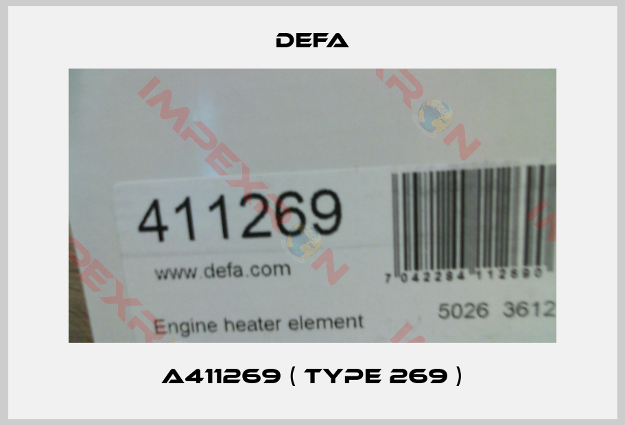 Defa-A411269 ( Type 269 )