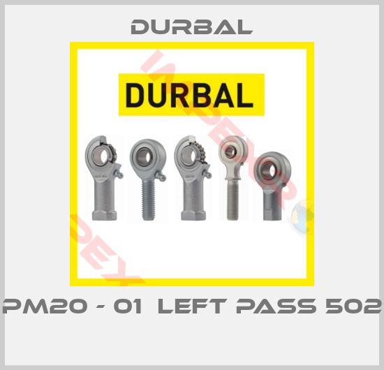 Durbal-PM20 - 01  LEFT PASS 502 