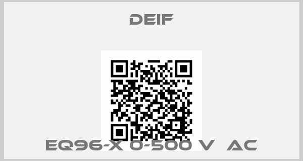 Deif-EQ96-x 0-500 V  AC