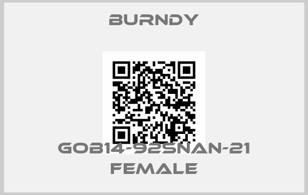 Burndy-gob14-92snan-21 female