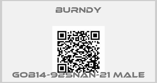Burndy-gob14-92snan-21 male