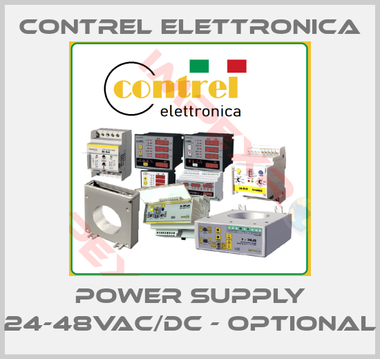 Contrel Elettronica-Power supply 24-48Vac/dc - optional