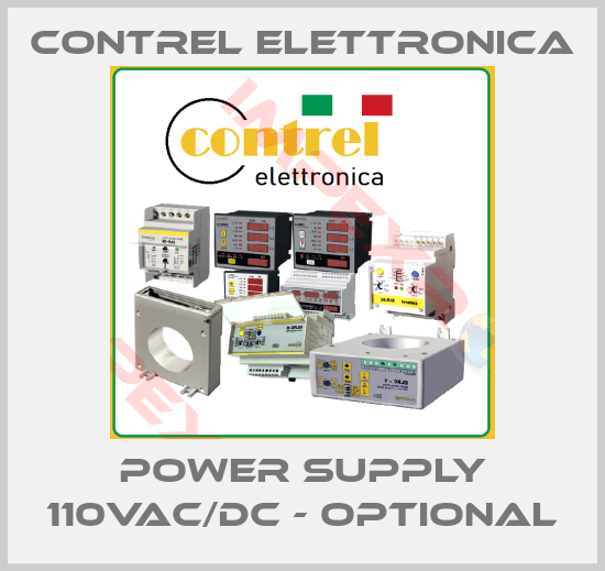 Contrel Elettronica-Power supply 110Vac/dc - optional