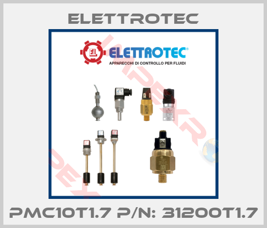 Elettrotec-PMC10T1.7 P/N: 31200T1.7