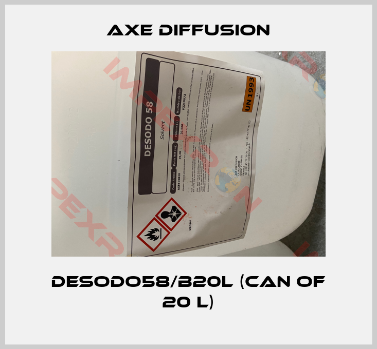 Axe Diffusion-DESODO58/B20L (CAN OF 20 L)