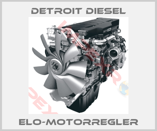 Detroit Diesel-Elo-Motorregler